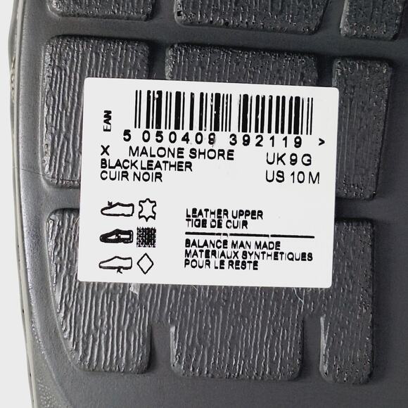 Clarks Malone Shore Black Leather Sandals Mens 10M Ultimate Comfort Collection main image 7